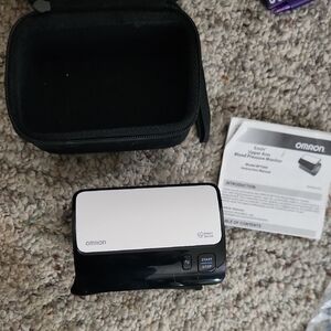 OMRON White and Black Blood Pressure Monitor